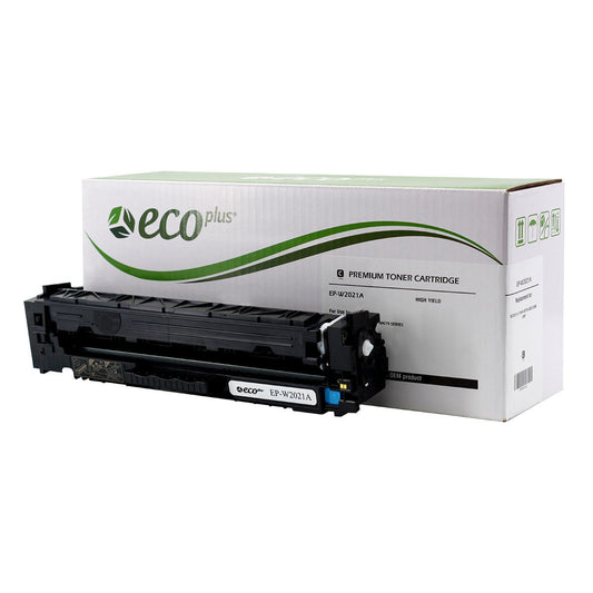 HP 414A Remanufactured Toner Cartridge Cyan 2.1K Yield (Used Chip)