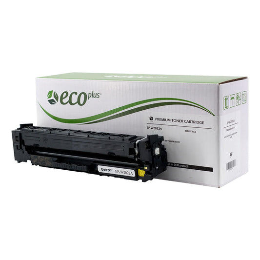 HP 414A Remanufactured Toner Cartridge Yellow 2.1K Yield (Used Chip)
