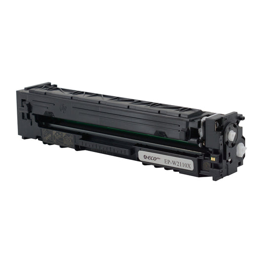 HP 206X Remanufactured Toner Cartridge Black 3.15K High Yield (Used Chip)