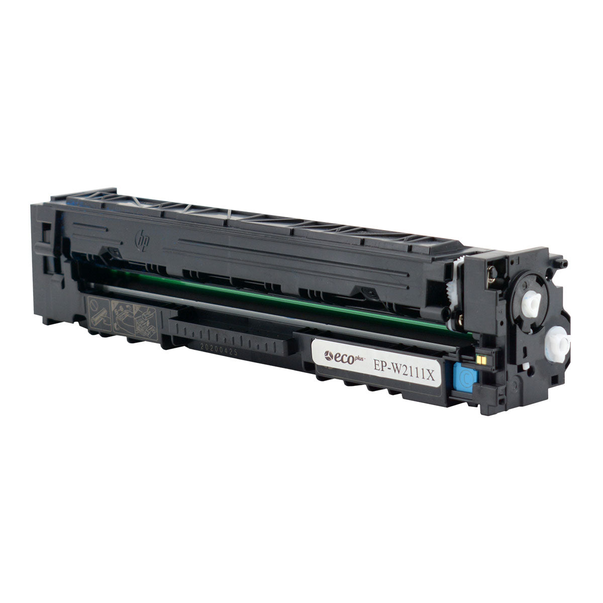 HP 206X Remanufactured Toner Cartridge Cyan 2.45K High Yield (Used Chip)